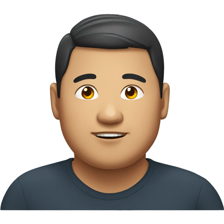 fat asian guy emoji