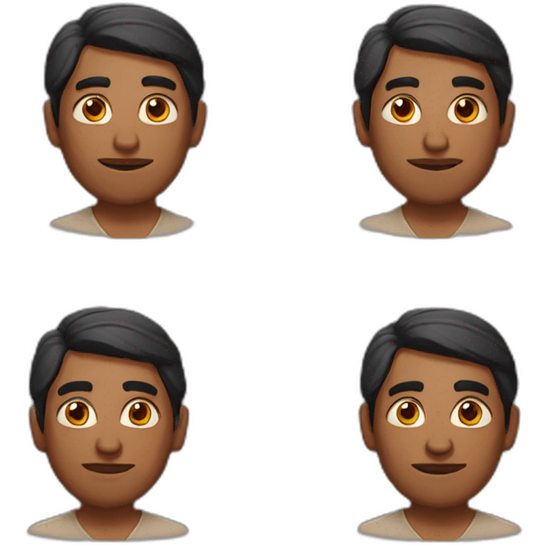 indian man emoji