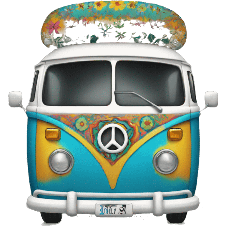 Hippie Van emoji