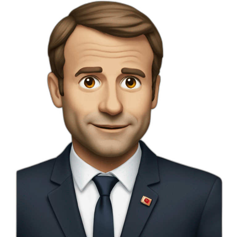 emanuel macron emoji