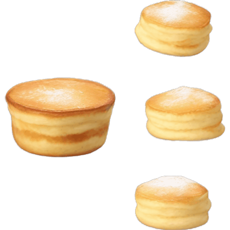 Soufflé pancake emoji