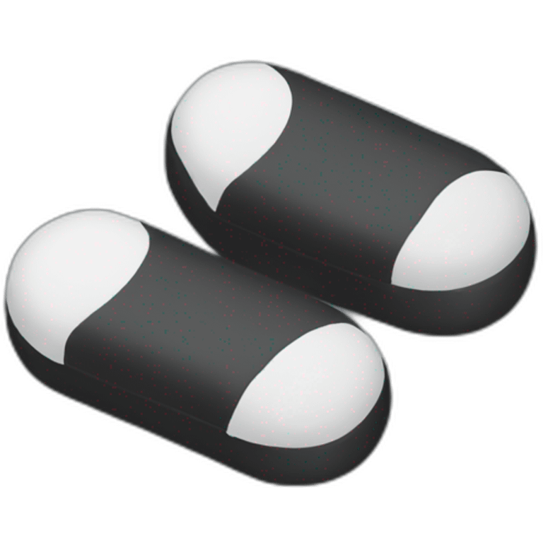 pill black emoji