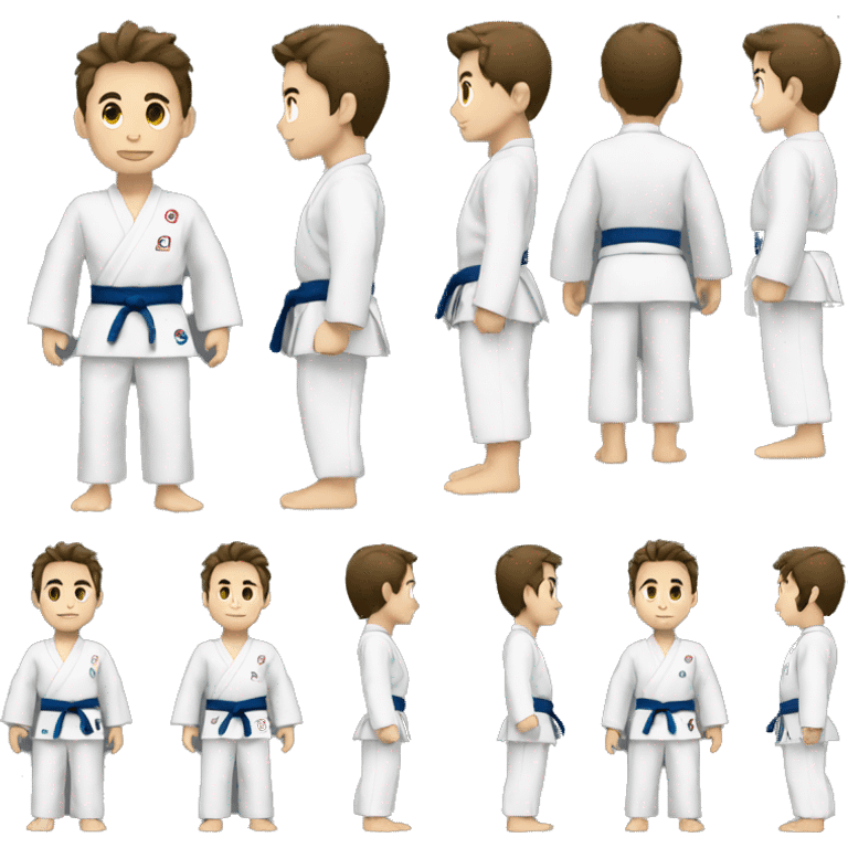 judoka from behind emoji