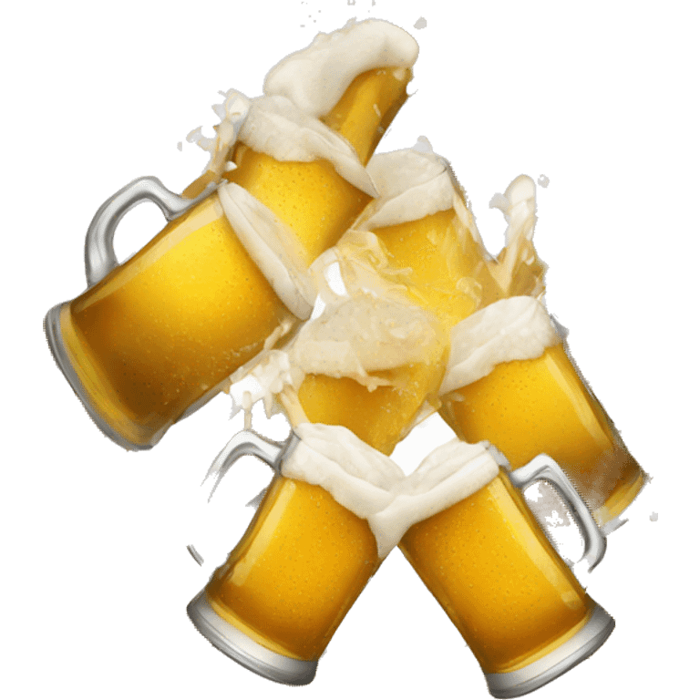 clinking beer mugs emoji