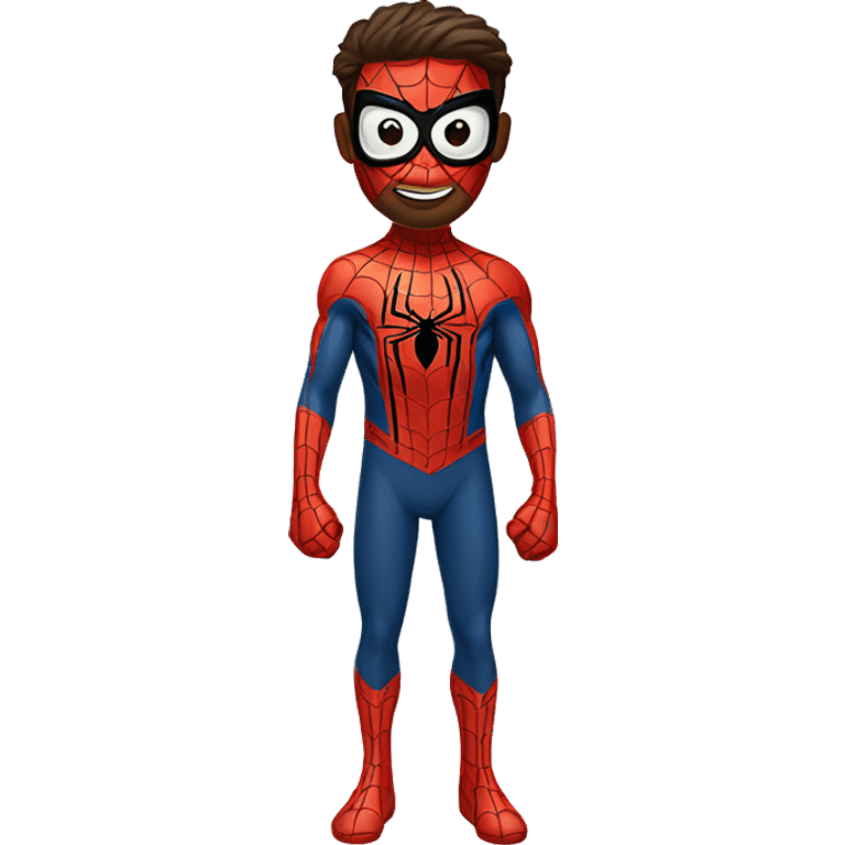 Spider-Man con traje emoji