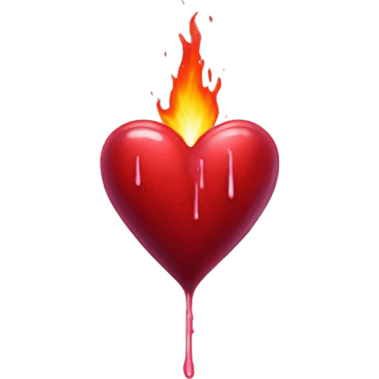 I need a bleeding heart. The fire heart is important for celebration but the bleeding heart says "I am so filled with human emotion about this that I can scarcely breathe" emoji