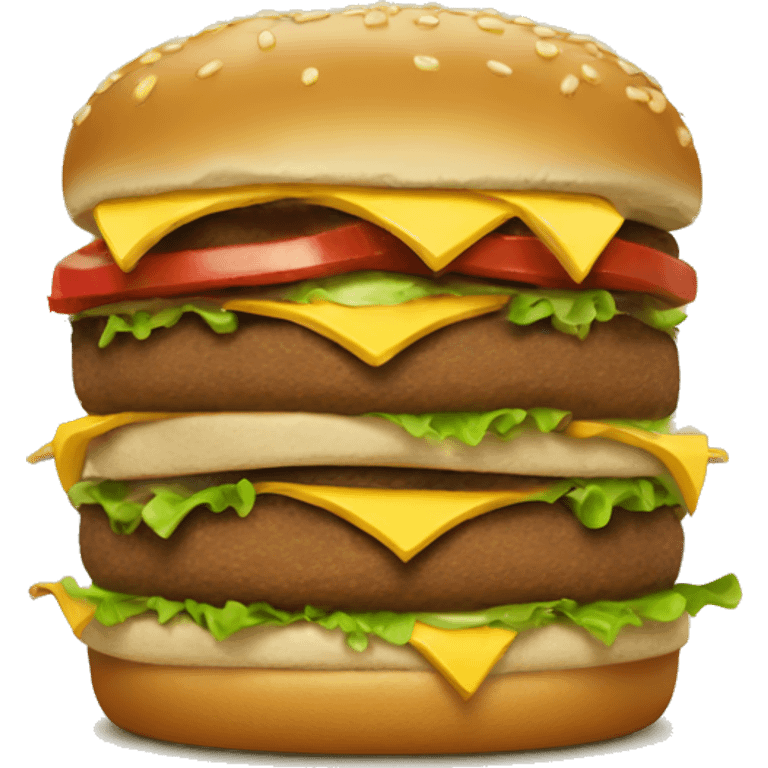 big mac emoji