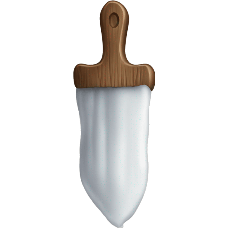 A stake with salt on top emoji