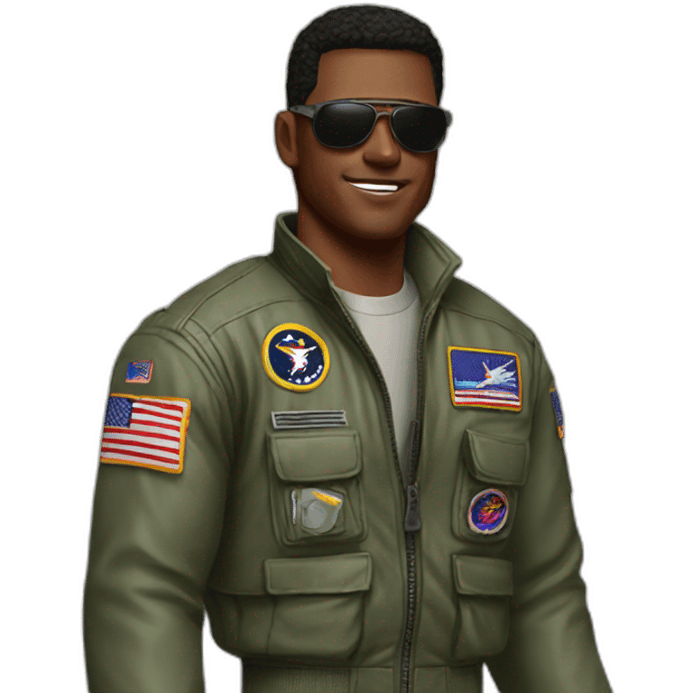 top gun emoji