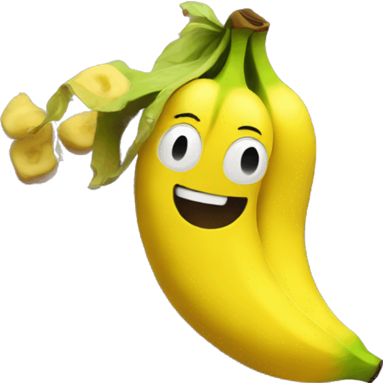 Banana candy halloween emoji