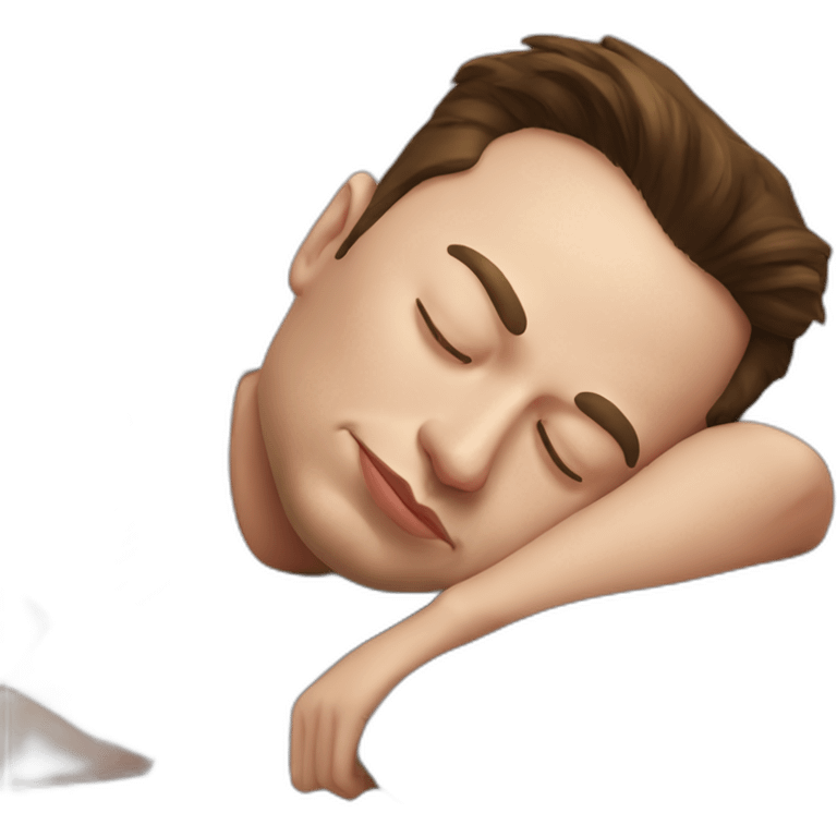 Elon musk sleep emoji