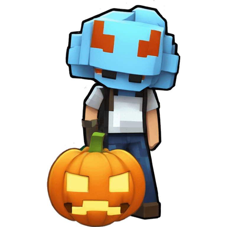 pokemon pumpkin minecraft badge medal future cute emoji