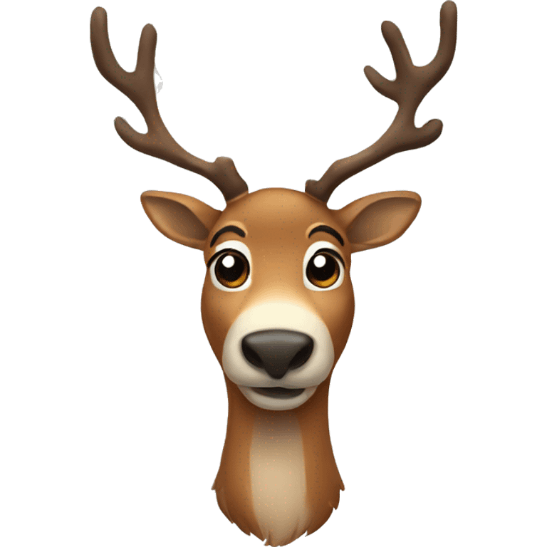 Reindeer emoji