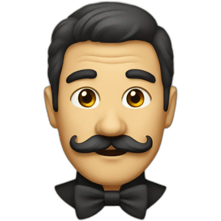 Tonton moustache emoji