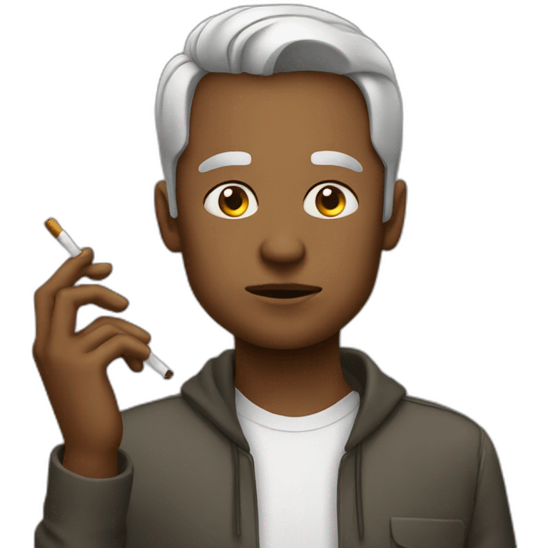 Smoking is bad emoji