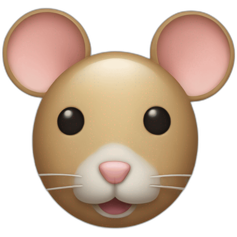 Mouse with band aid emoji