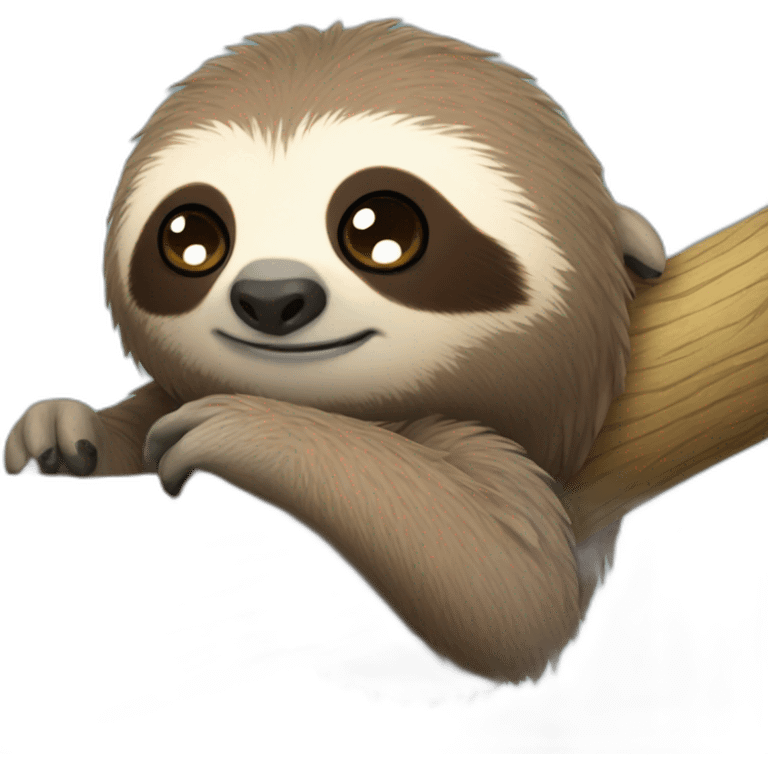 Sloth Hug Emoji emoji