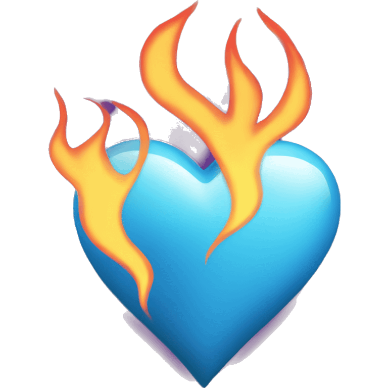 heart with flames  emoji