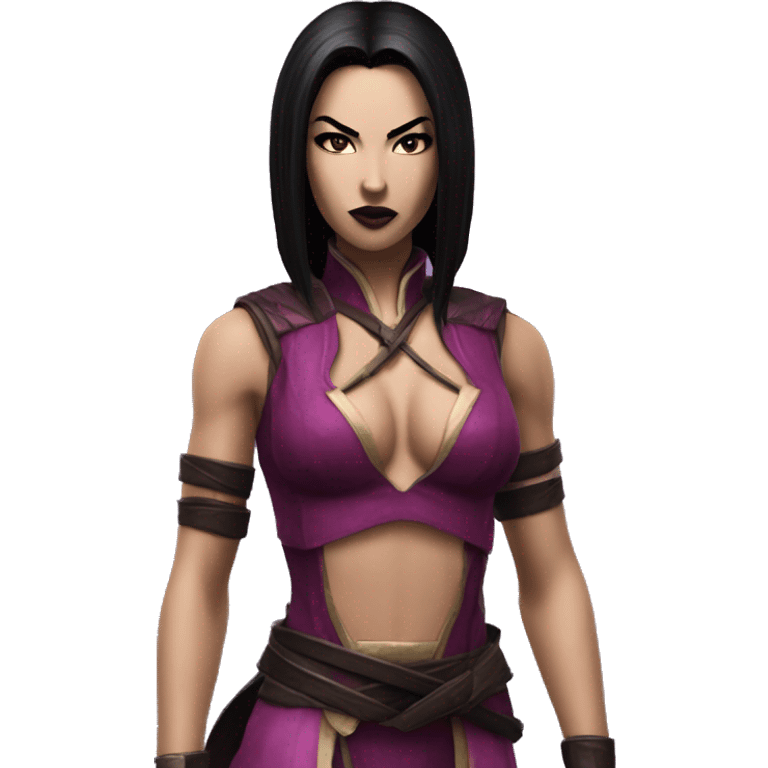 mileena from mortal kombat 10 emoji