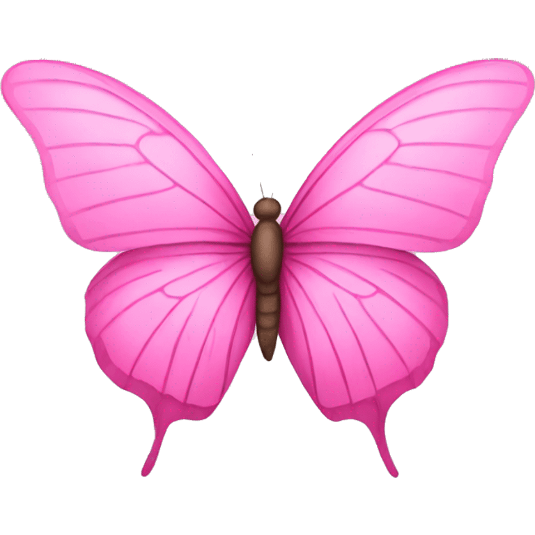 Pink butterfly  emoji