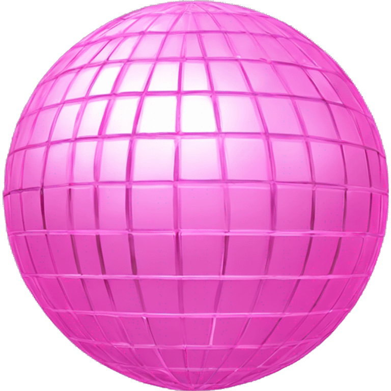 Light pink disco ball  emoji