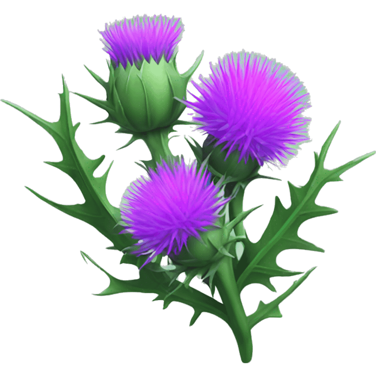 thistle emoji