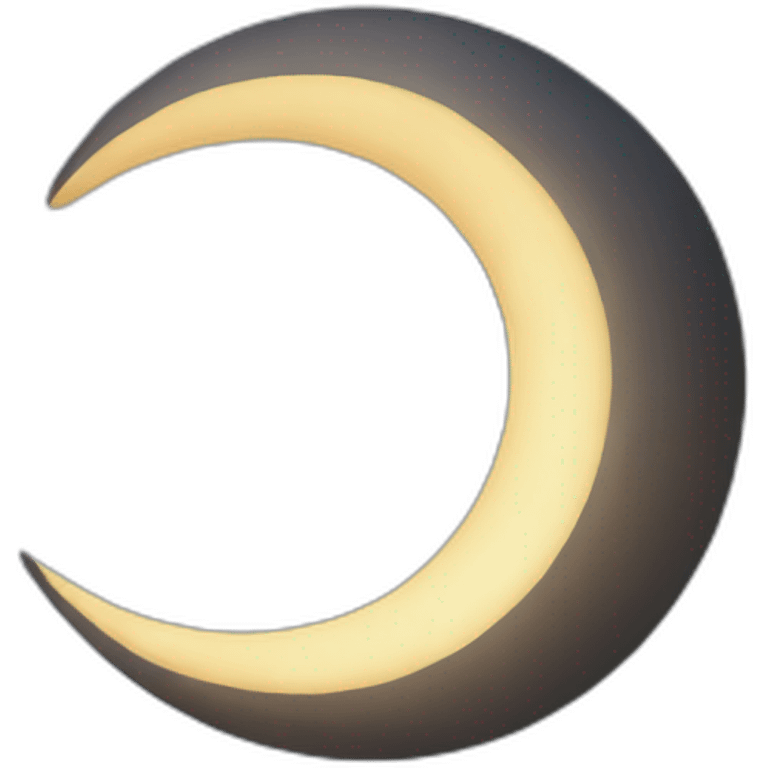 crescent emoji