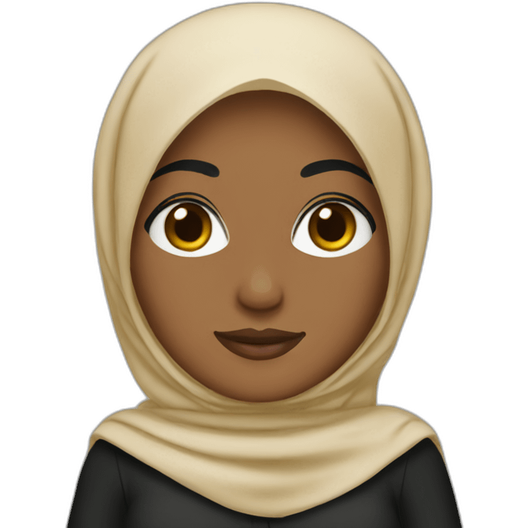 Bitmoji hijab emoji