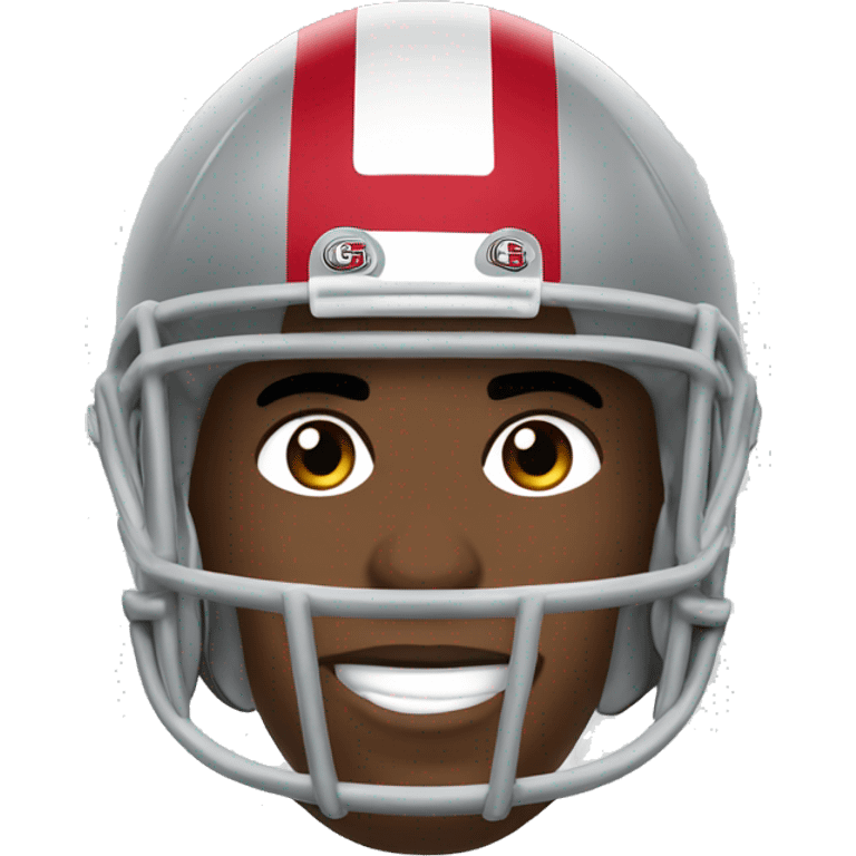 Ohio state university football emoji