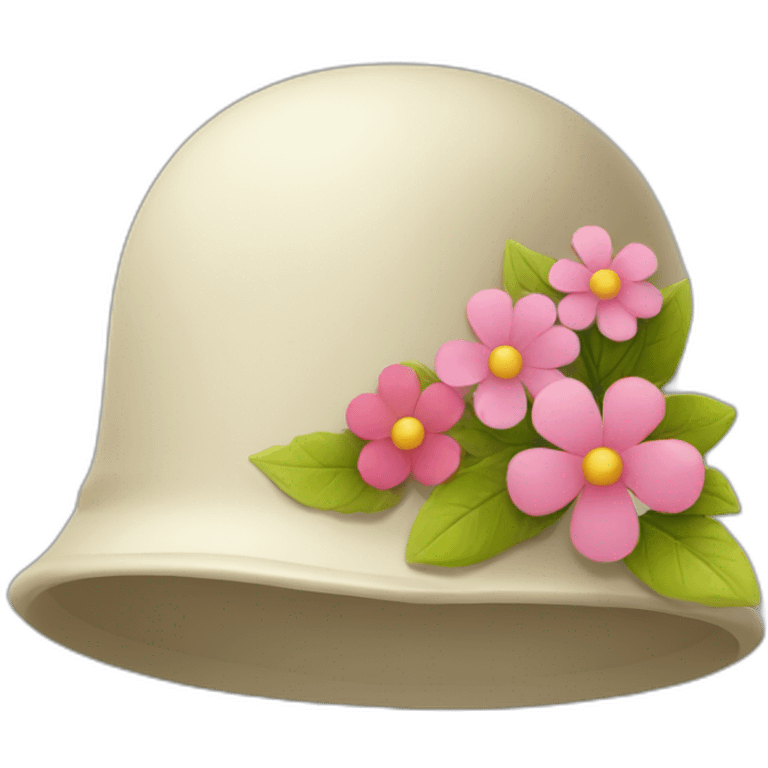 Cloche fleurs séchées emoji