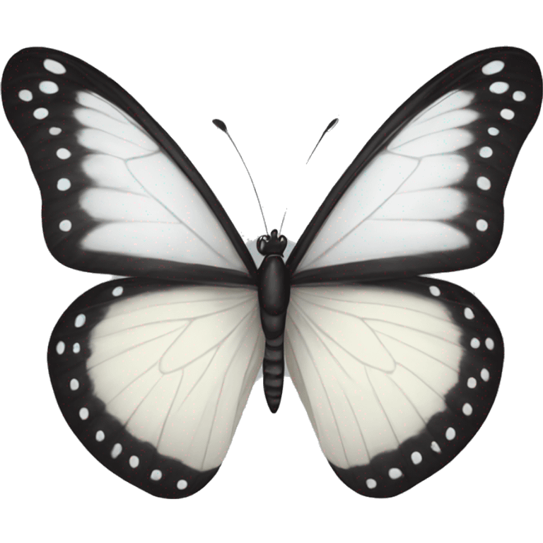 White butterfly  emoji