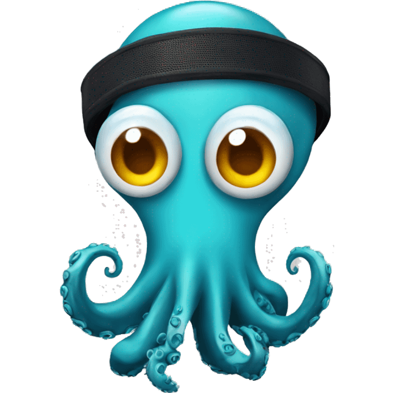 Speaker octopus emoji