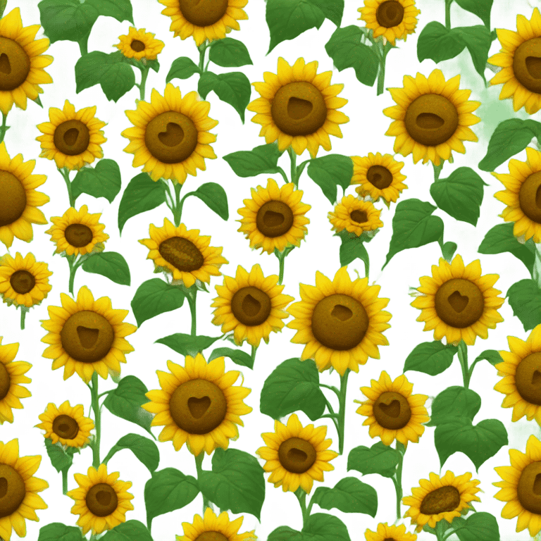 Sunflowers emoji