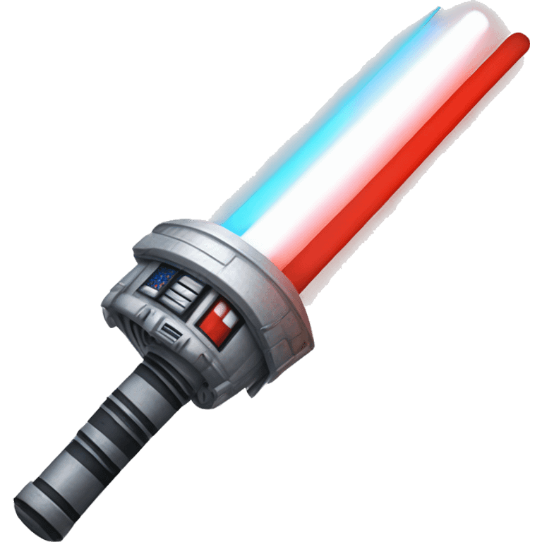 star-wars-light-saber-with-colors-of-usa emoji