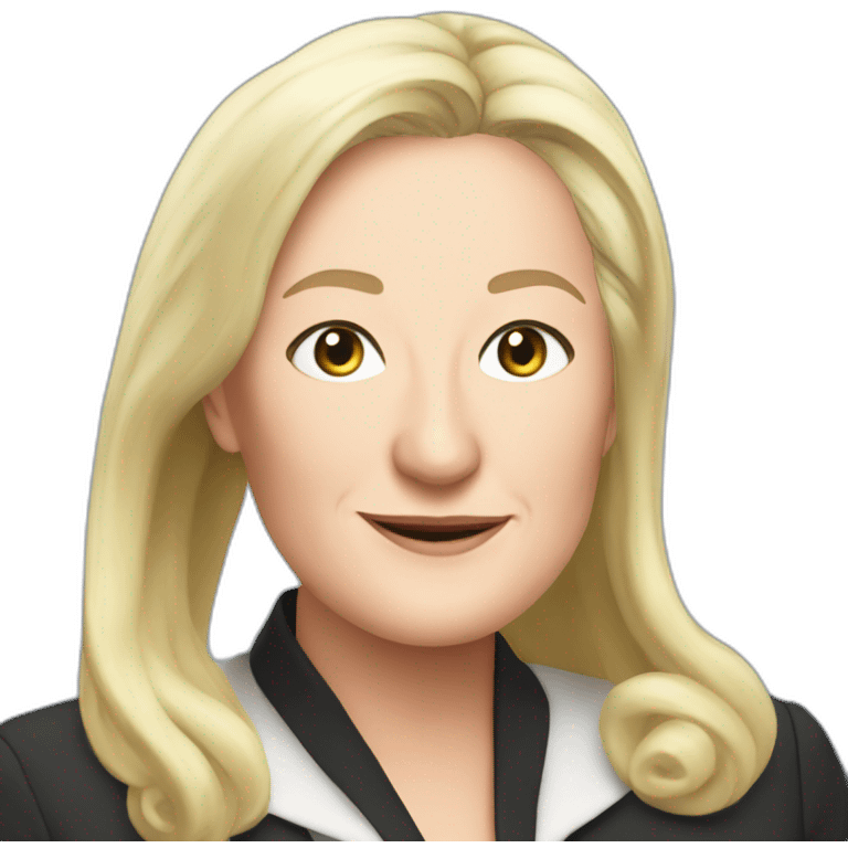 Marie Le Pen emoji