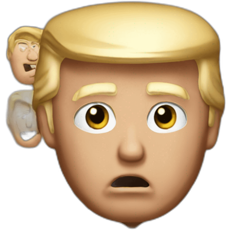 Donald Trump embarrassing emoji