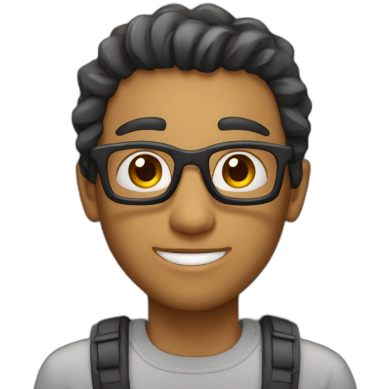 Chat sur homme emoji