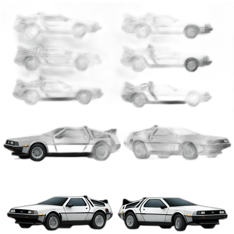 delorean emoji