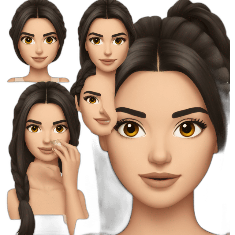 kendall jenner emoji