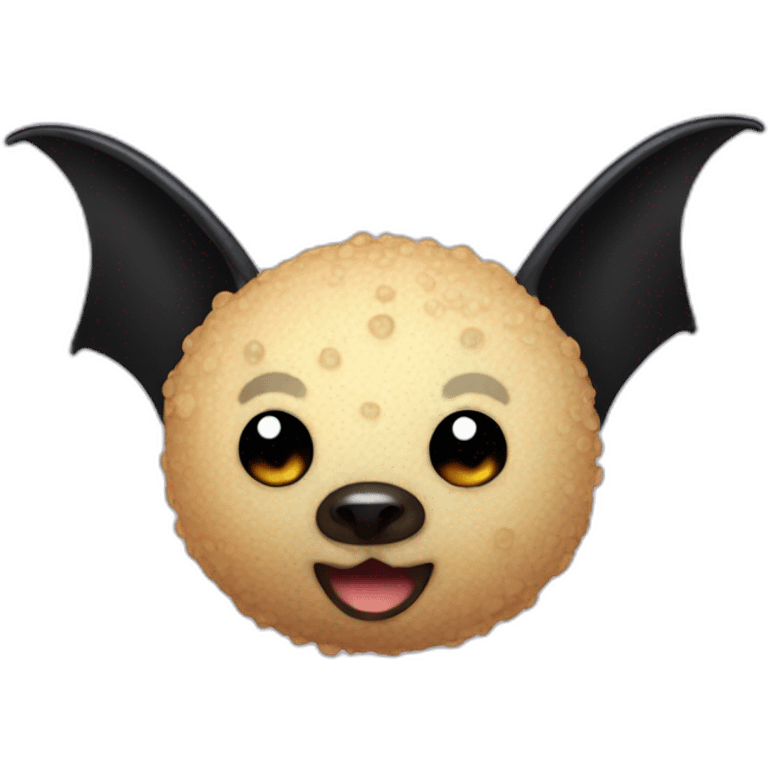 Tapioca-bear-bat emoji