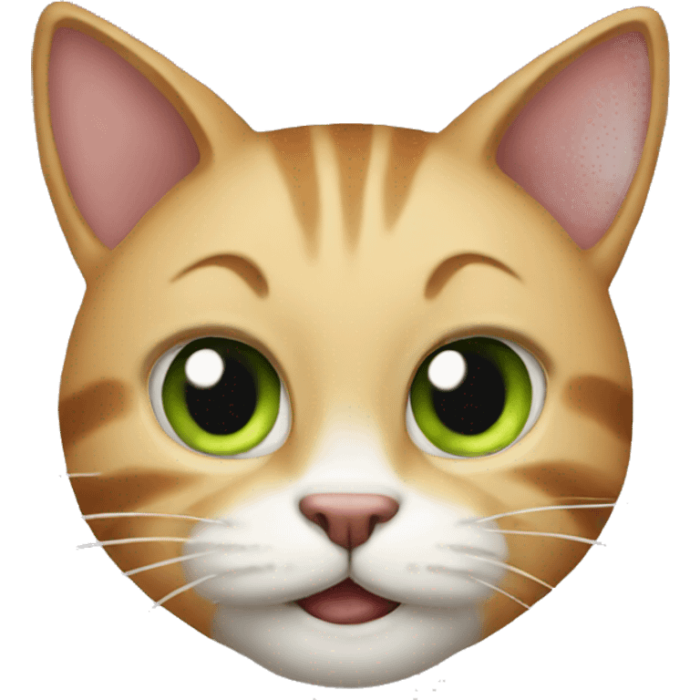 Crazy cats emoji