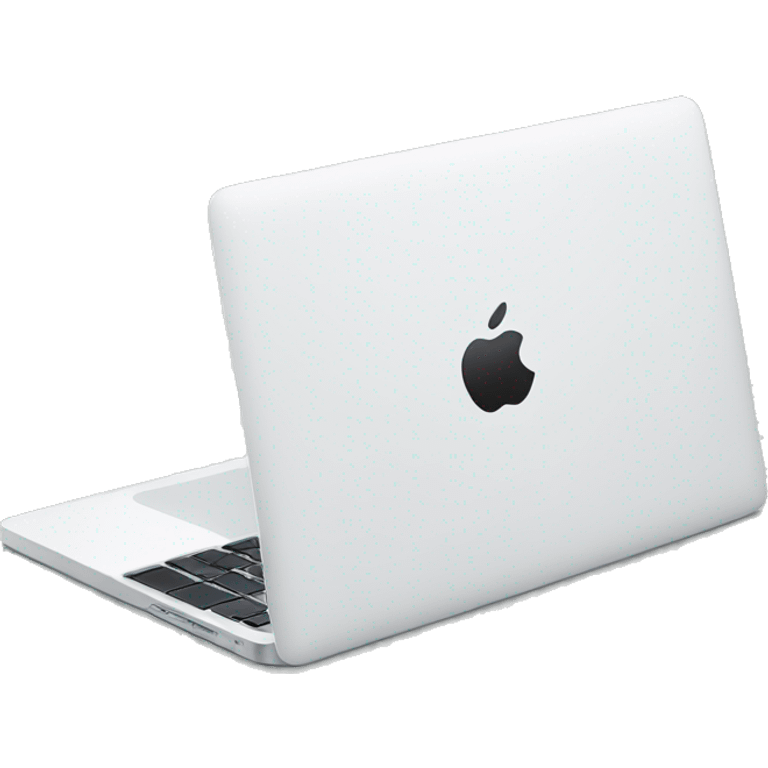 White MacBook  emoji