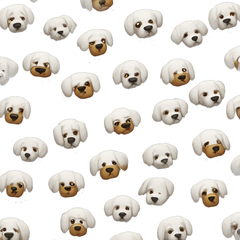 raining dogs emoji