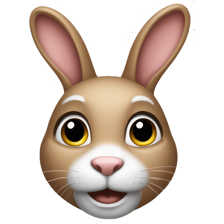 It's a rabbit, but it gives the answer to the skin beauty question that feels like a dermatologist emoji