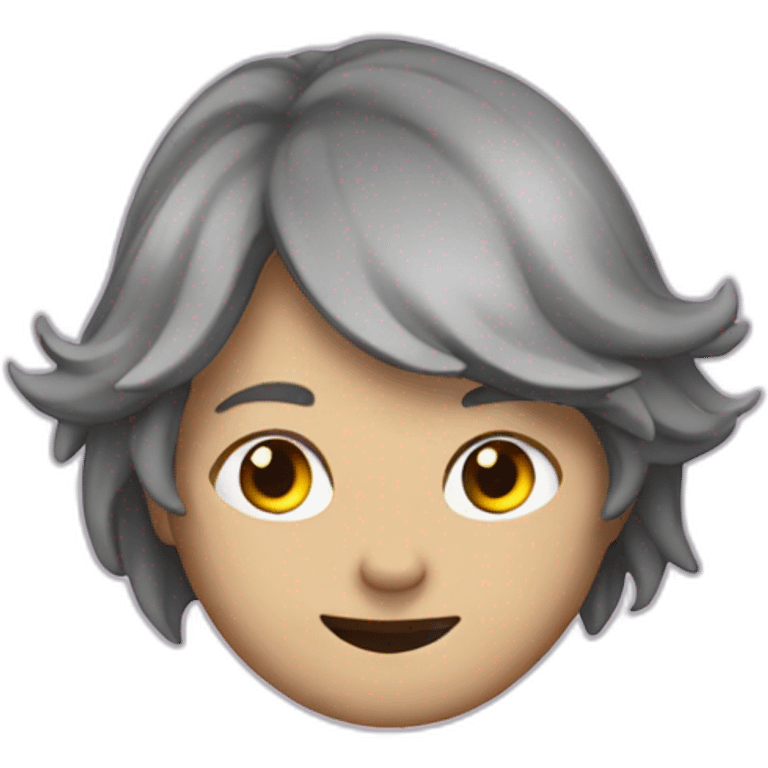 Une personne chauve emoji