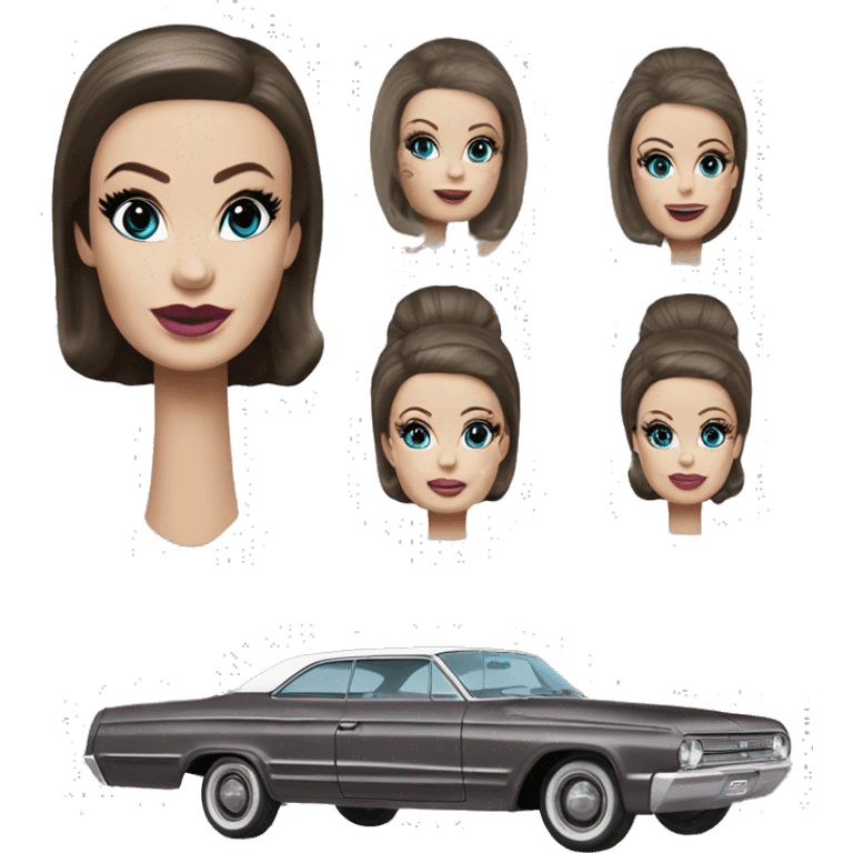 Haunted rustic Barbie’s 1963 Oldsmobile Jetfire   emoji