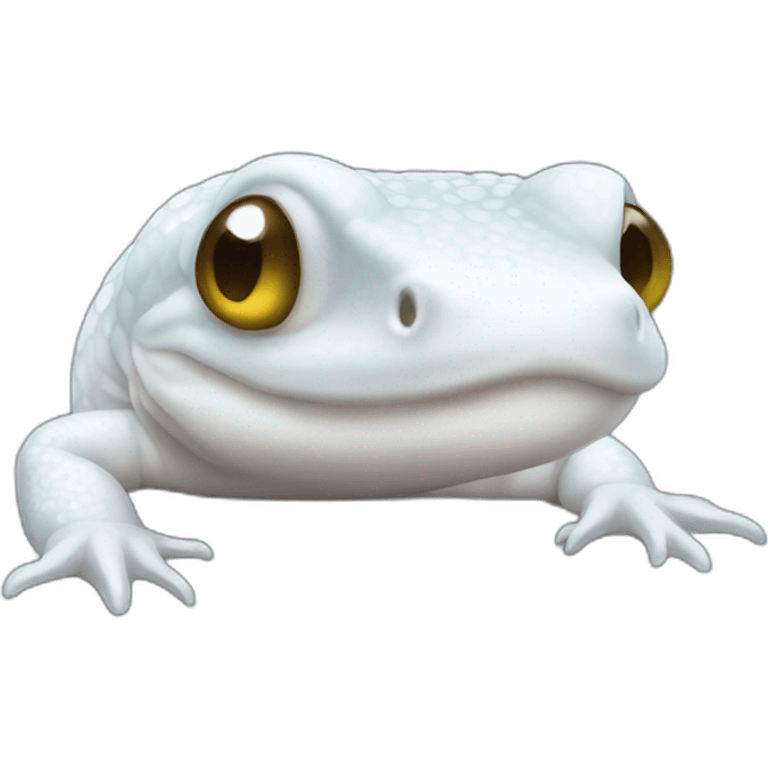 White salamander emoji