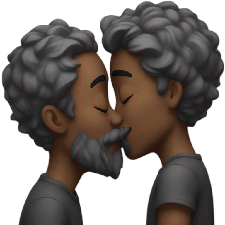 Pleasing kiss emoji