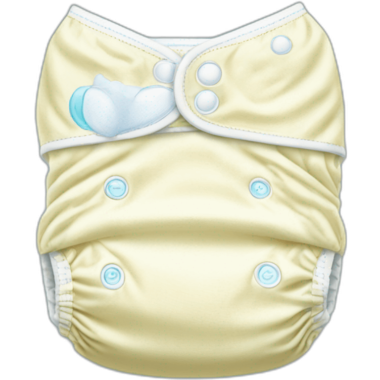 Diaper pampers pousun emoji