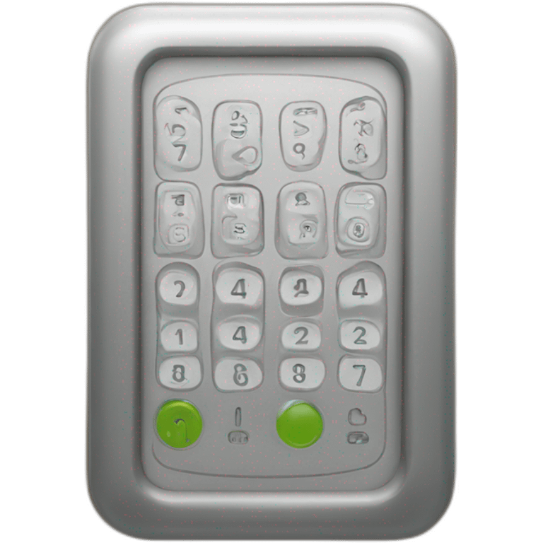 smart lock door code panel emoji